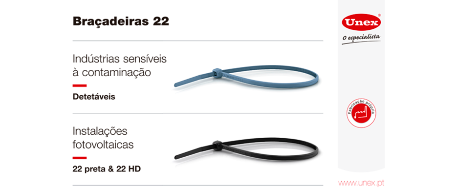 Braçadeiras 22 da UNEX