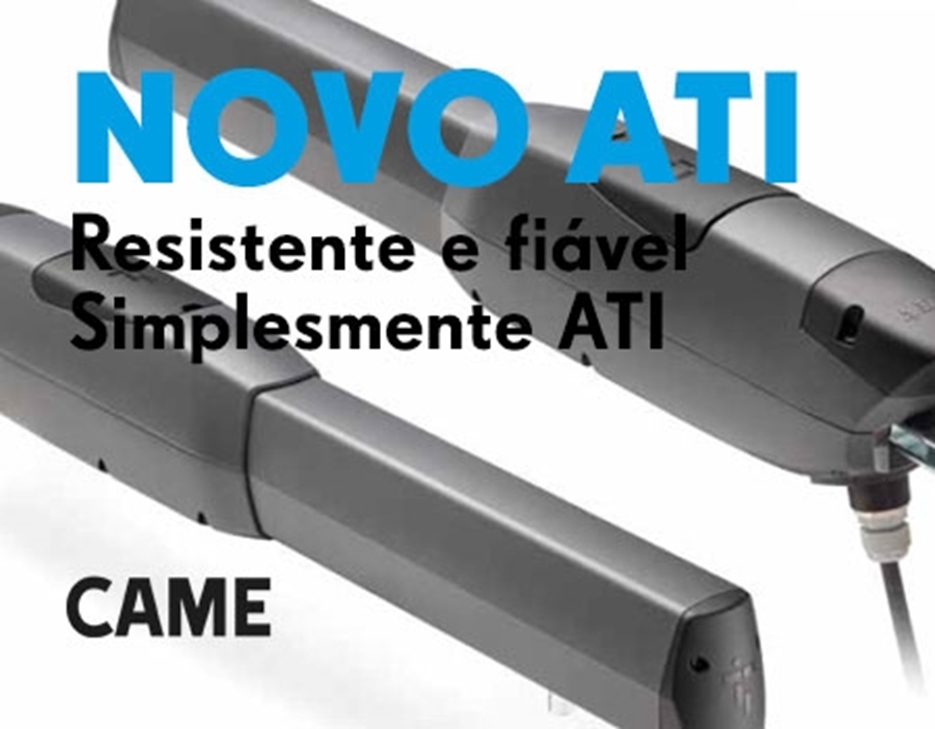 Novos motores para portões de batente da série ATI da Came