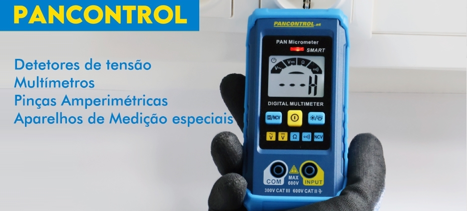 PANCONTROL - Aparelhos de medição de uso profissional